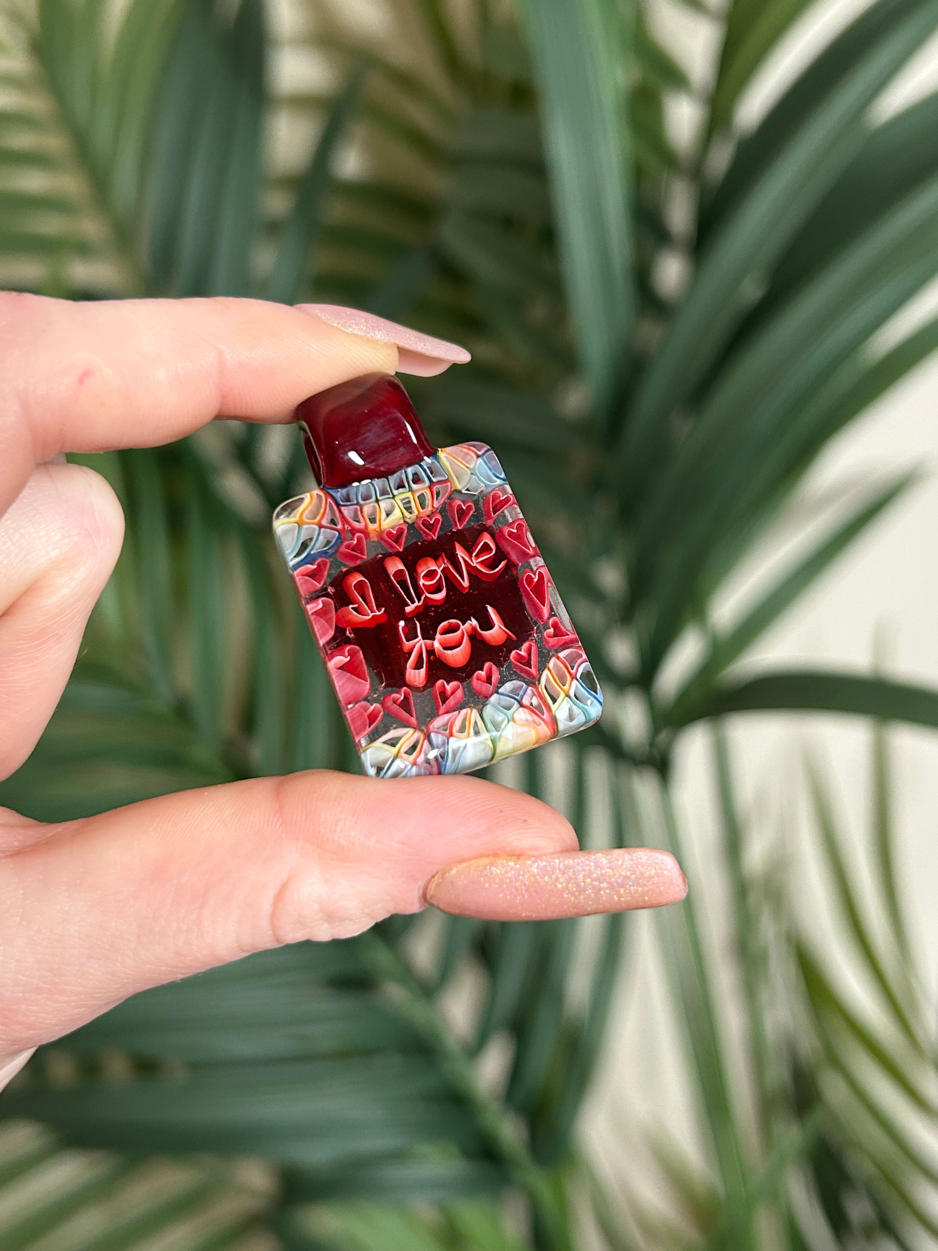 Jeff Heath Bar I Love You Pendant