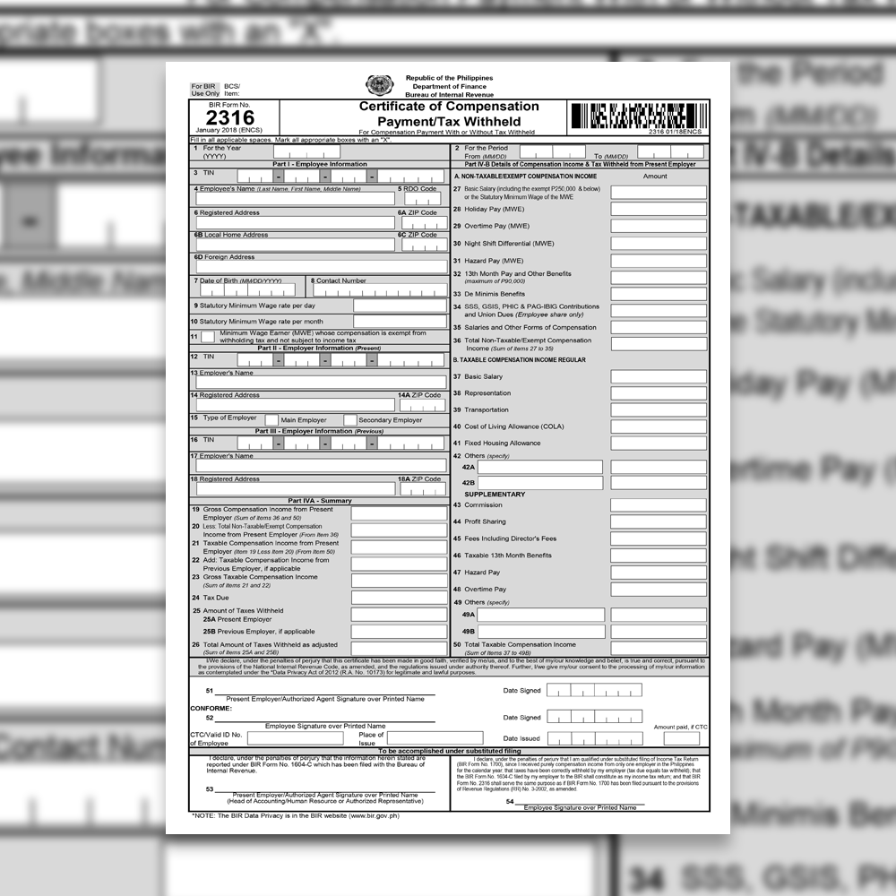 ITR (Income Tax Return)
