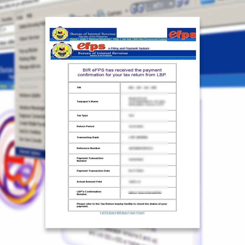 eFPS Registration