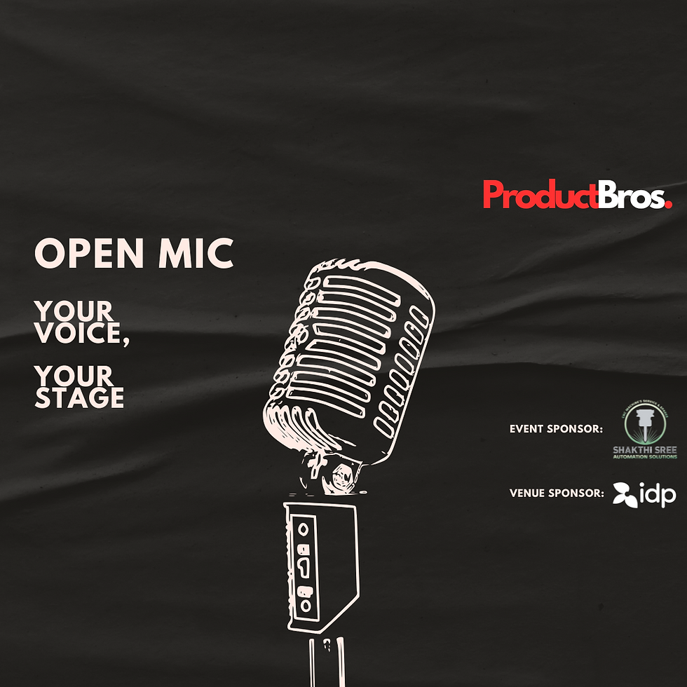 Mastering Product discovery in the AI era | Open Mic - Your Voice, Your Stage