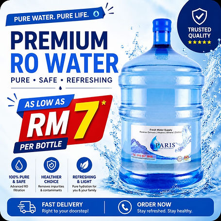Ro water bottle