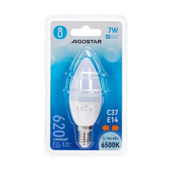 Lampadina Led 6500K 7W E14