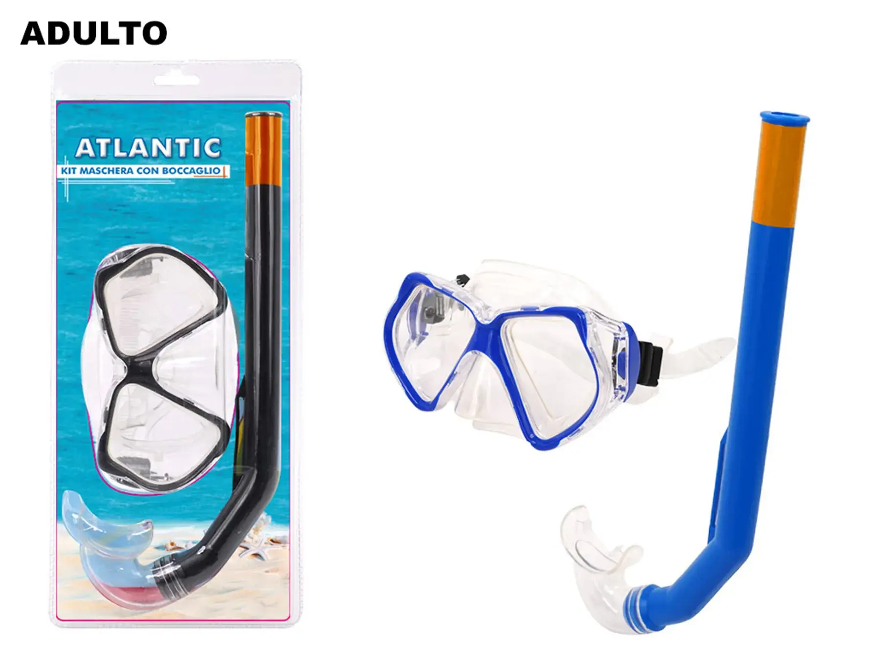 KIT MASCHERA CON BOCCAGLIO ATLANTIC ADULT