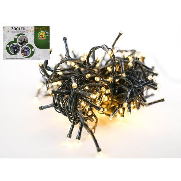 300LED SERIE LUMINOSA CON MULTIFUNZIONE