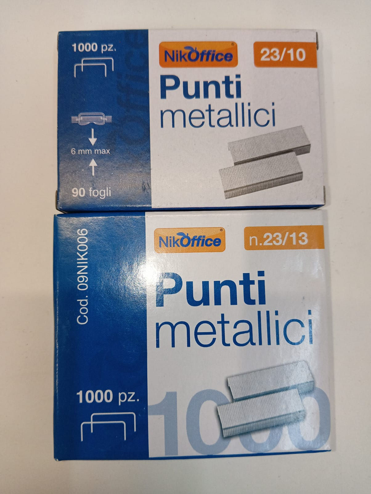 PUNTI METALLICI PASSO 23