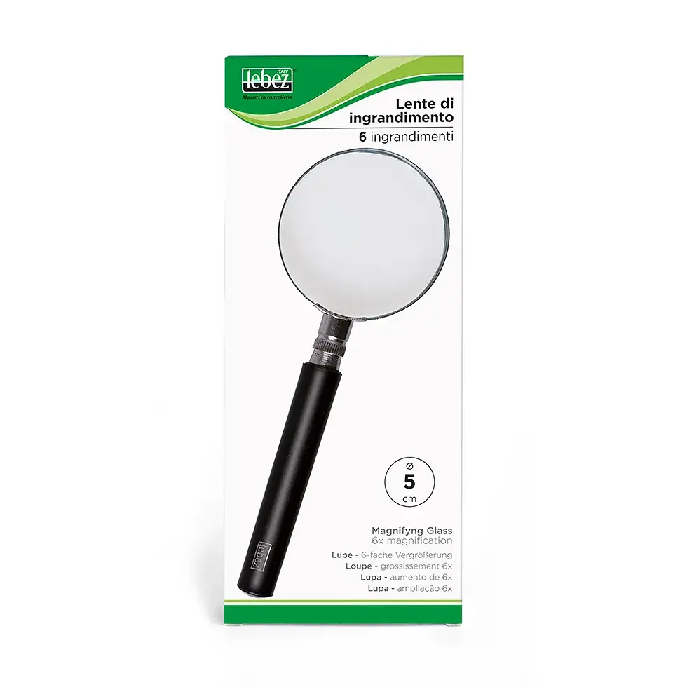 LENTE D'INGRANDIMENTO 6 INGRANDIMENTI Ø 5cm cod.1121