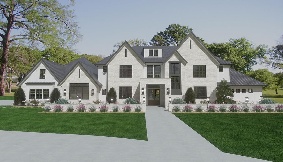 Modern French Country Front