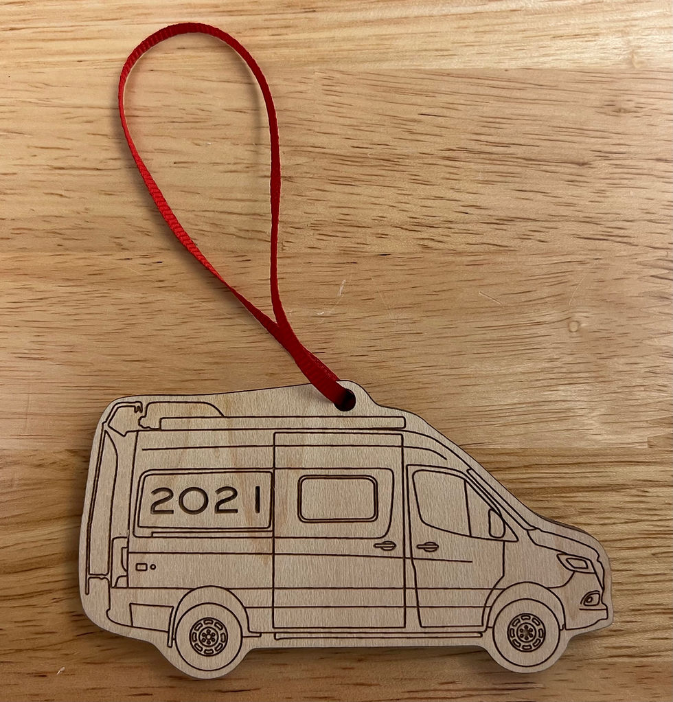 Thumbnail: Personalized Revel Christmas Tree Ornaments