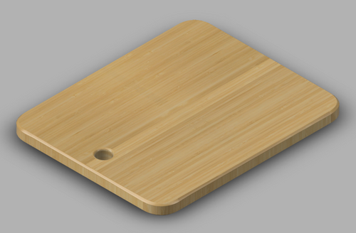 Revel 21-24 Sink Insert Cutting Board | Clauson Custom