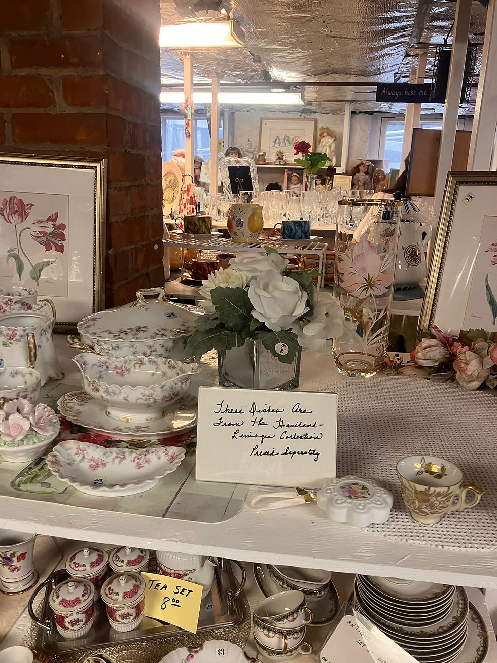 Haviland Limoge dishes