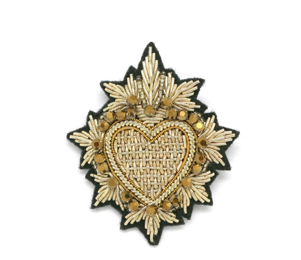 Broche Tissée