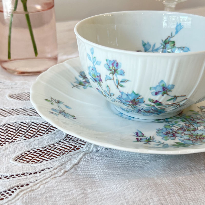 Thumbnail: Limoges cup&saucer gabrielle