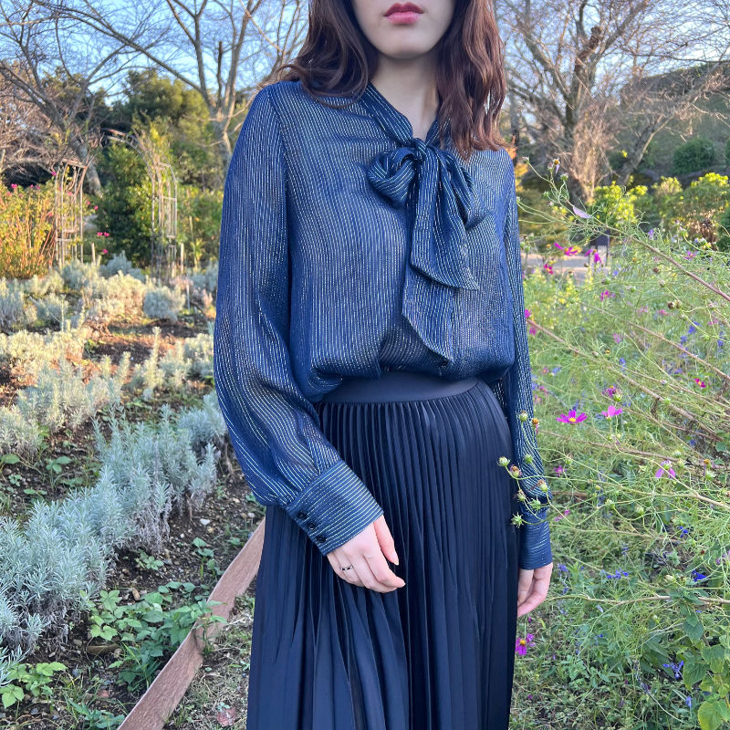 Thumbnail: night stars sheer blouse
