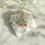 サムネイル： pink tourmaline pieced earring
