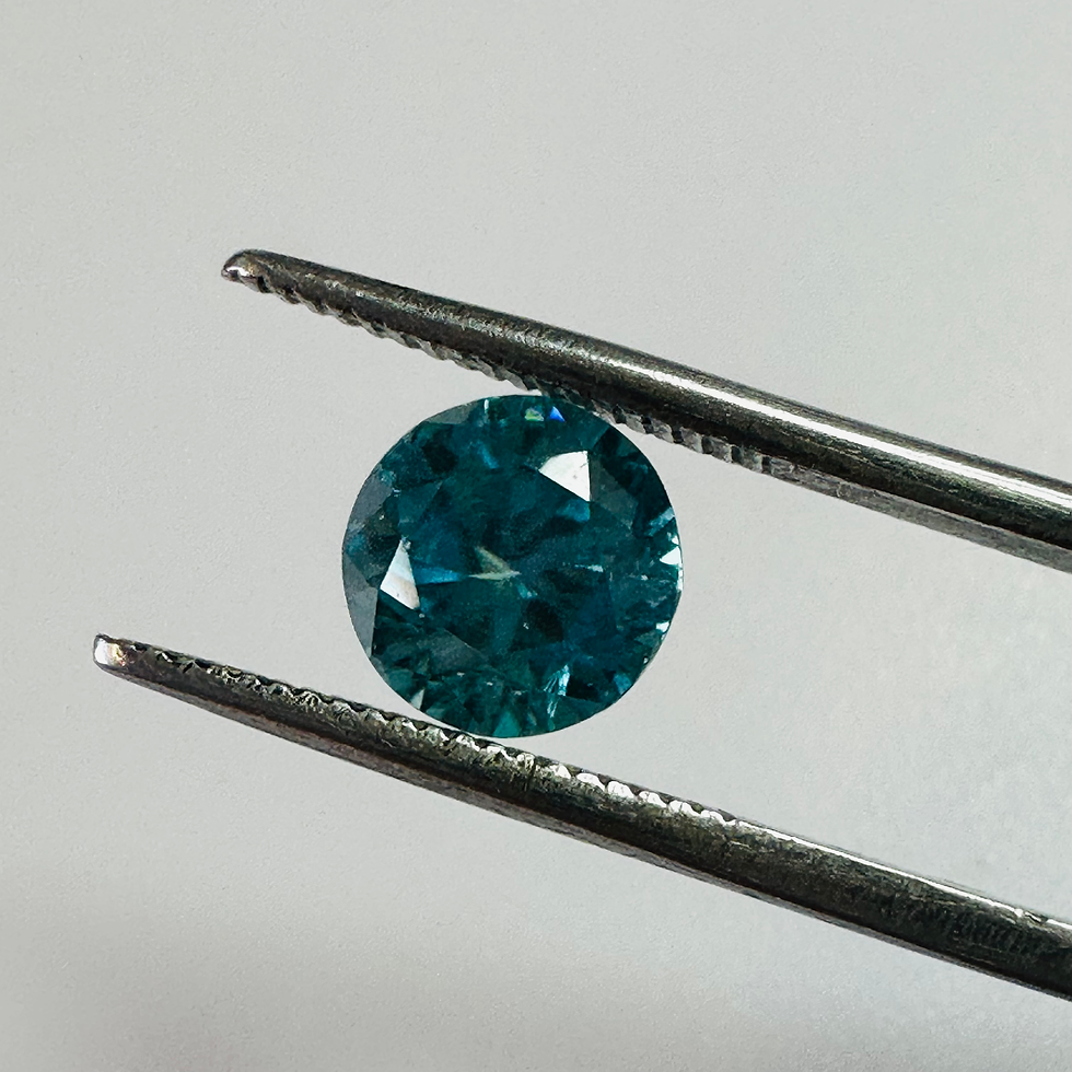 Thumbnail: ZIRCON BLUE ROUND. 7.1MM  2.06CTS