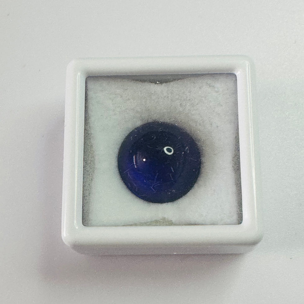 Thumbnail: AMETHYST CAB ROUND  13MM  9.43CTS GOOD COLOUR