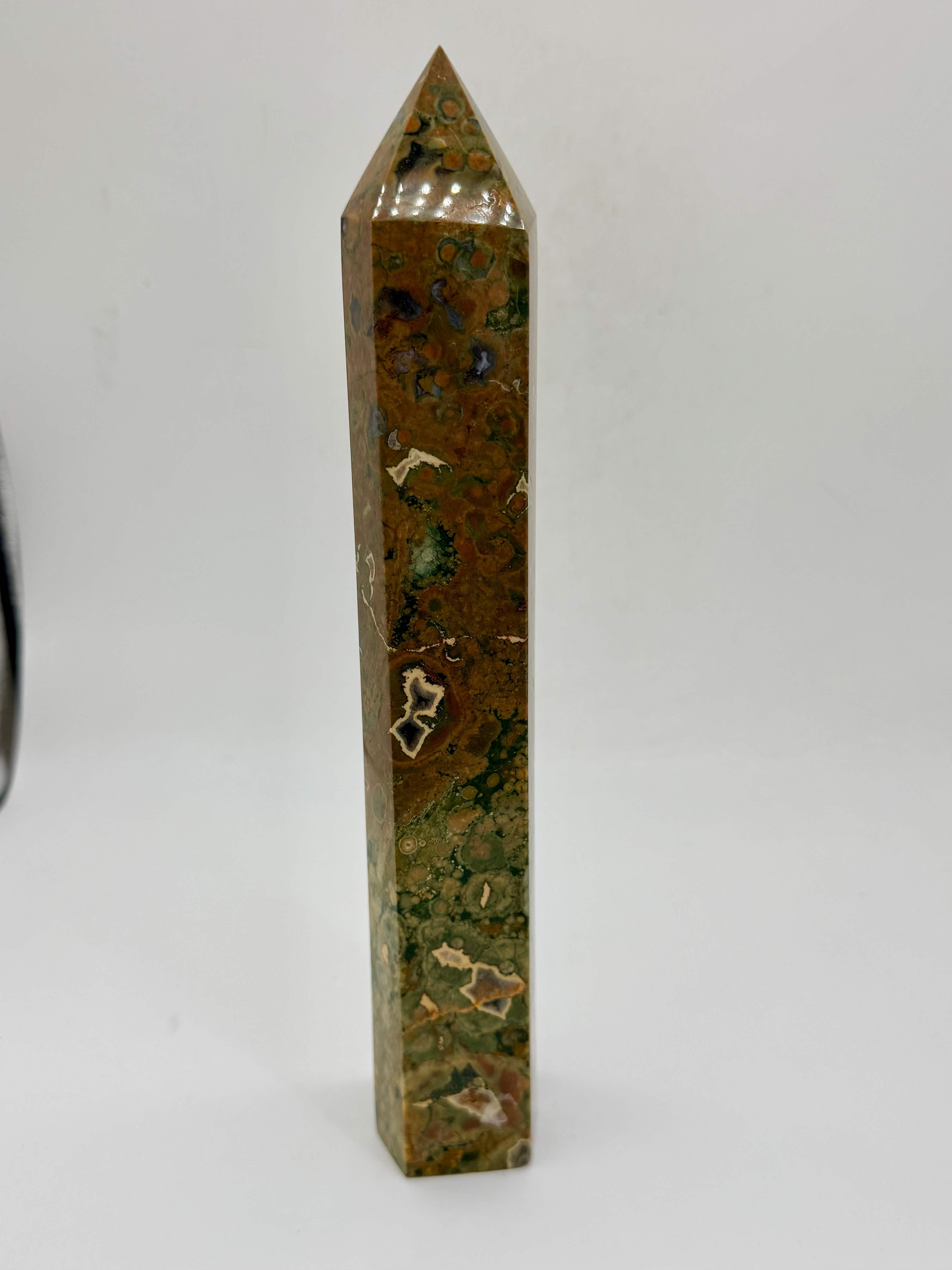 Rainforest Jasper Tower 24.5 cm high