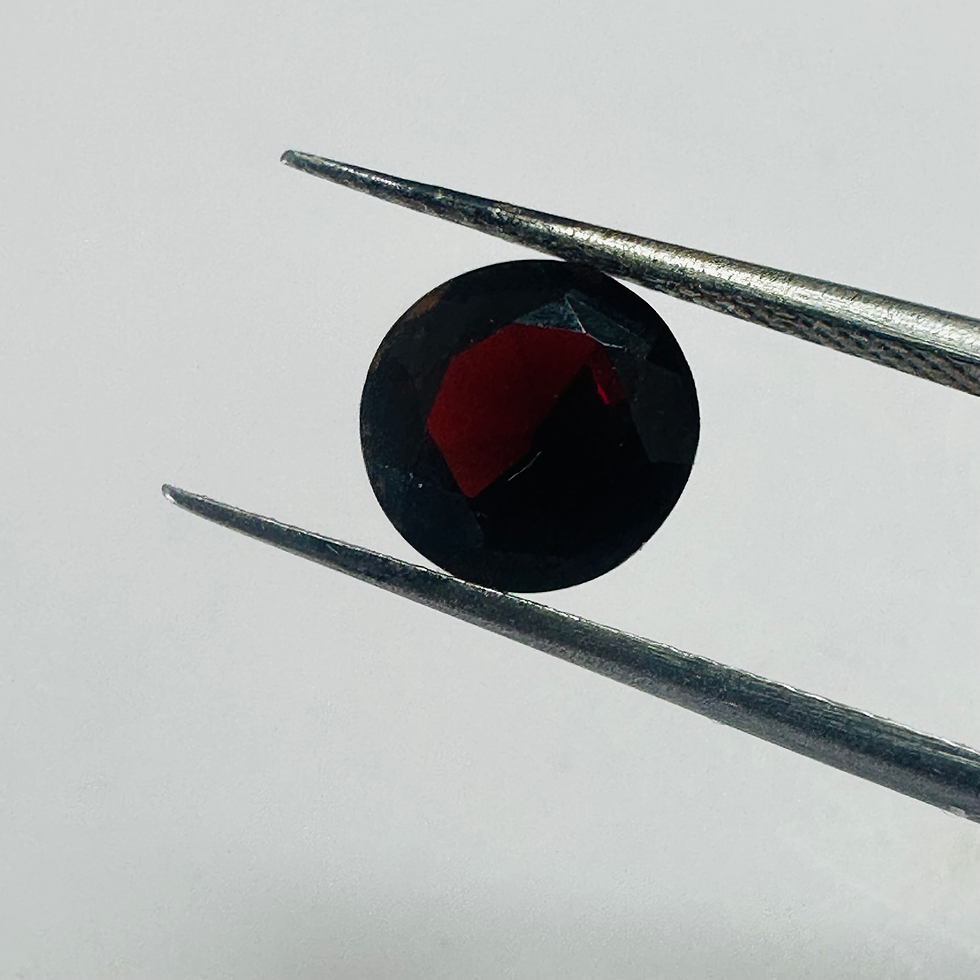 Thumbnail: GARNET  ROUND 7MM  1.40CTS  DEEP RED