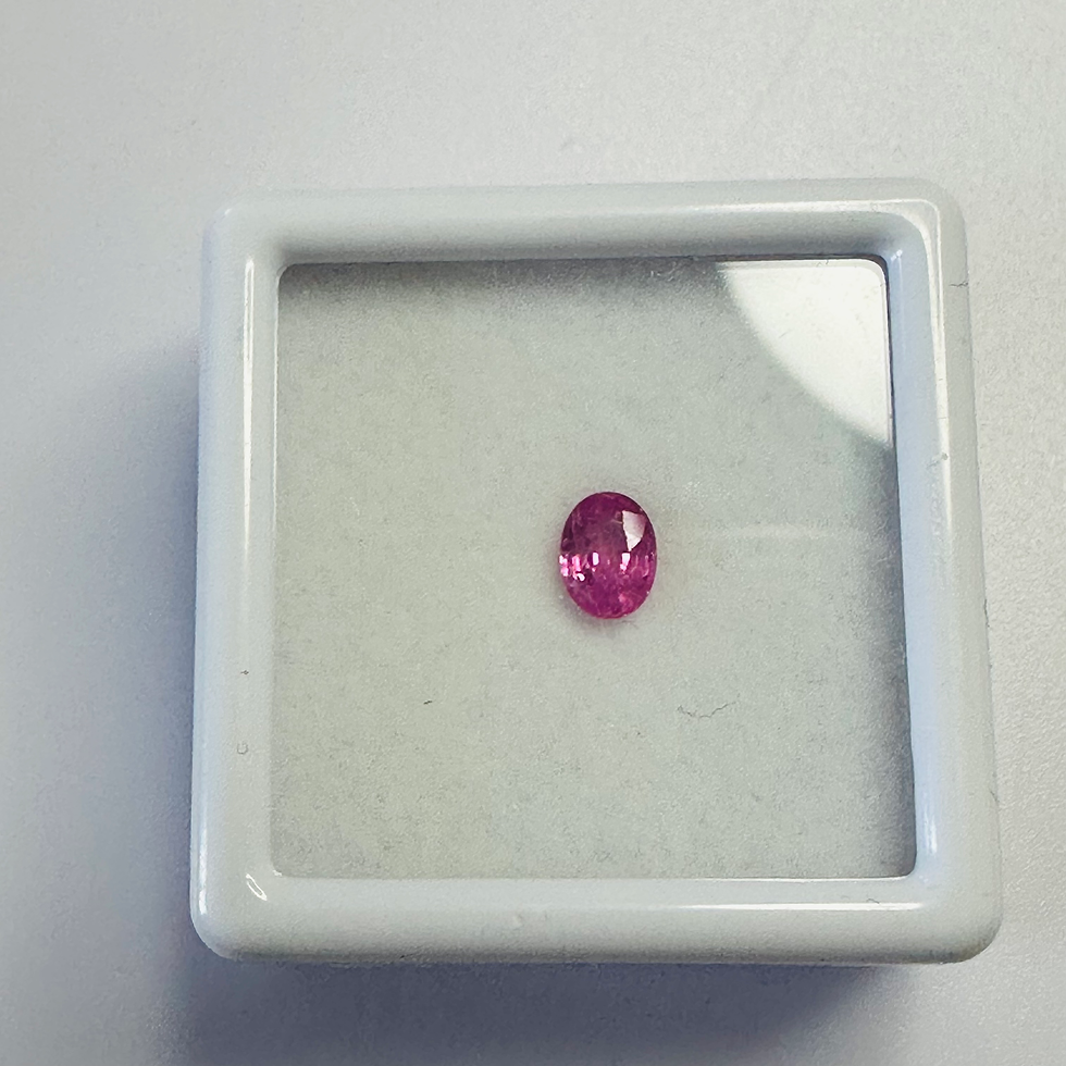 Thumbnail: PINK SAPPHIRE OVAL 4.8MM X 3.6 MM 0.33CTS