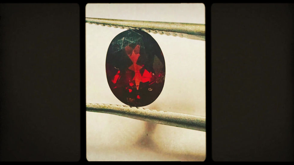 Thumbnail: GARNET OVAL 9MMX7MM   2.26CTS