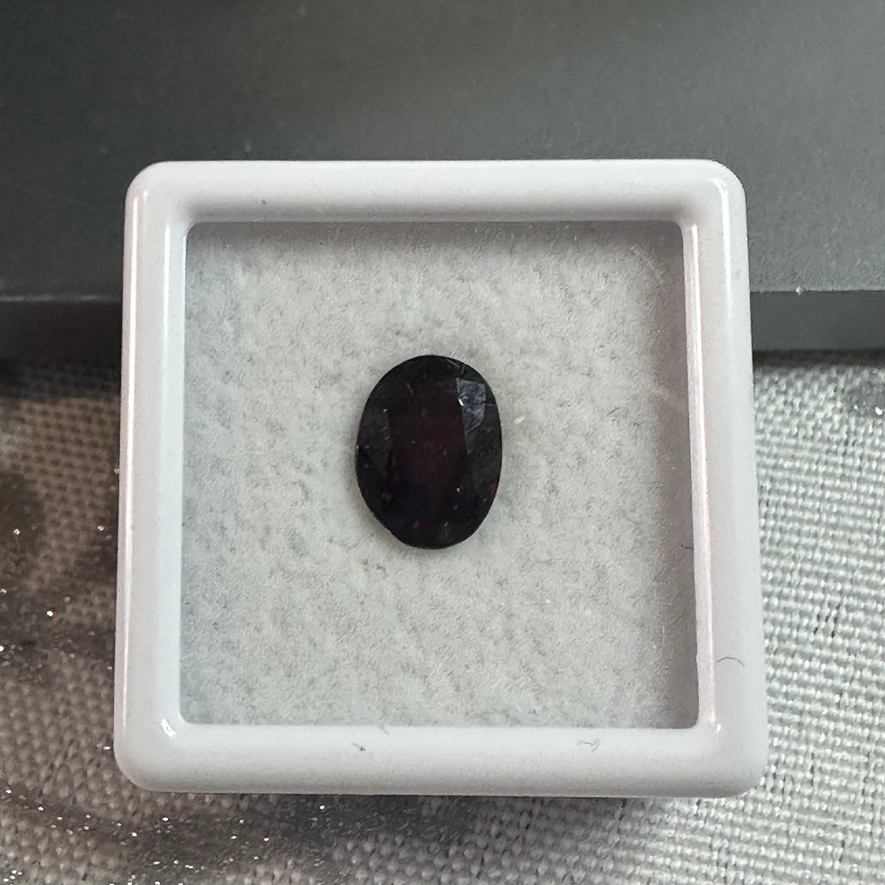 Thumbnail: GARNET OVAL 9MM6.8MM   1.80CTS