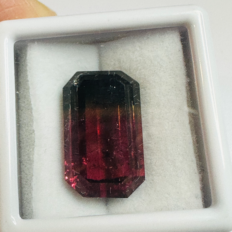 Thumbnail: TOURMALINE WATERMELON 16MMX10MM  14.27CTS