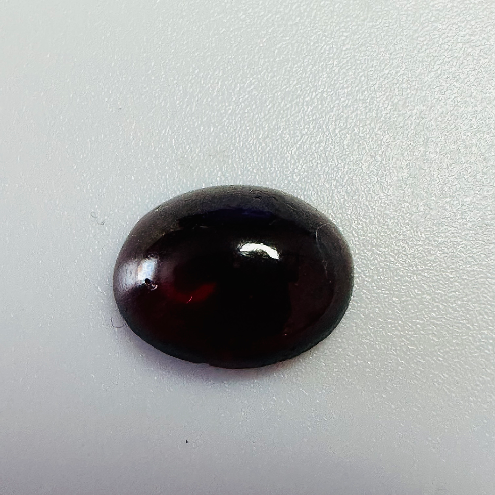 Thumbnail: GARNET OVAL CAB  10MMX8MM 2.92CTS
