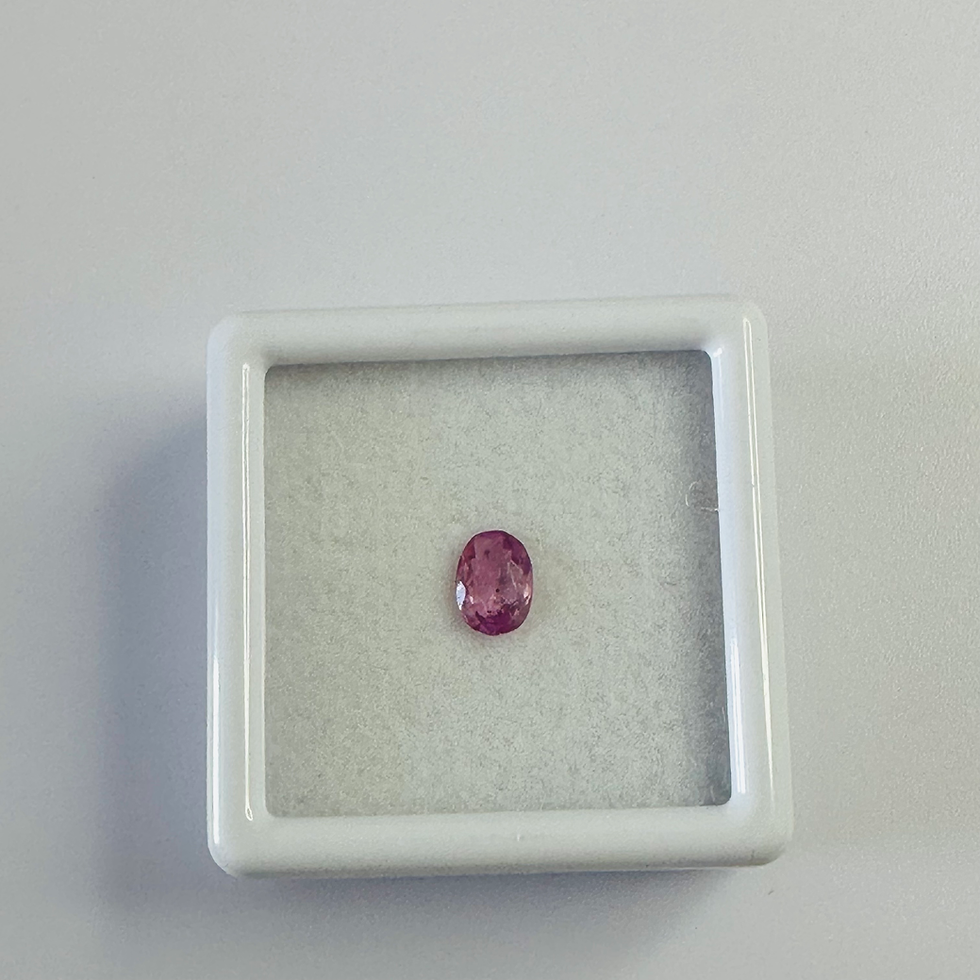 Thumbnail: PINK SAPPHIRE OVAL 4.4MM X  3.6MM 0.41CT