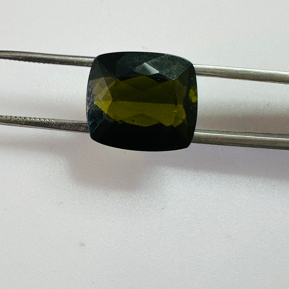 Thumbnail: TOURMALINE GREEN  13.5MMX12MM   8.54CTS