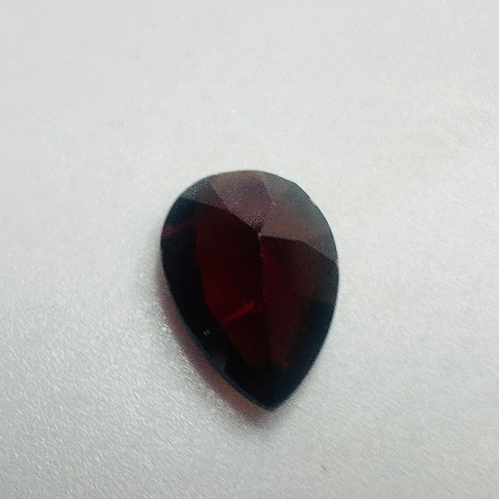 Thumbnail: GARNET  PEAR 10.2MMX7.2MM  2.09CTS  DEEP RED