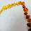 Thumbnail: New Multi Coloured Amber Knotted bracelets 8 inch