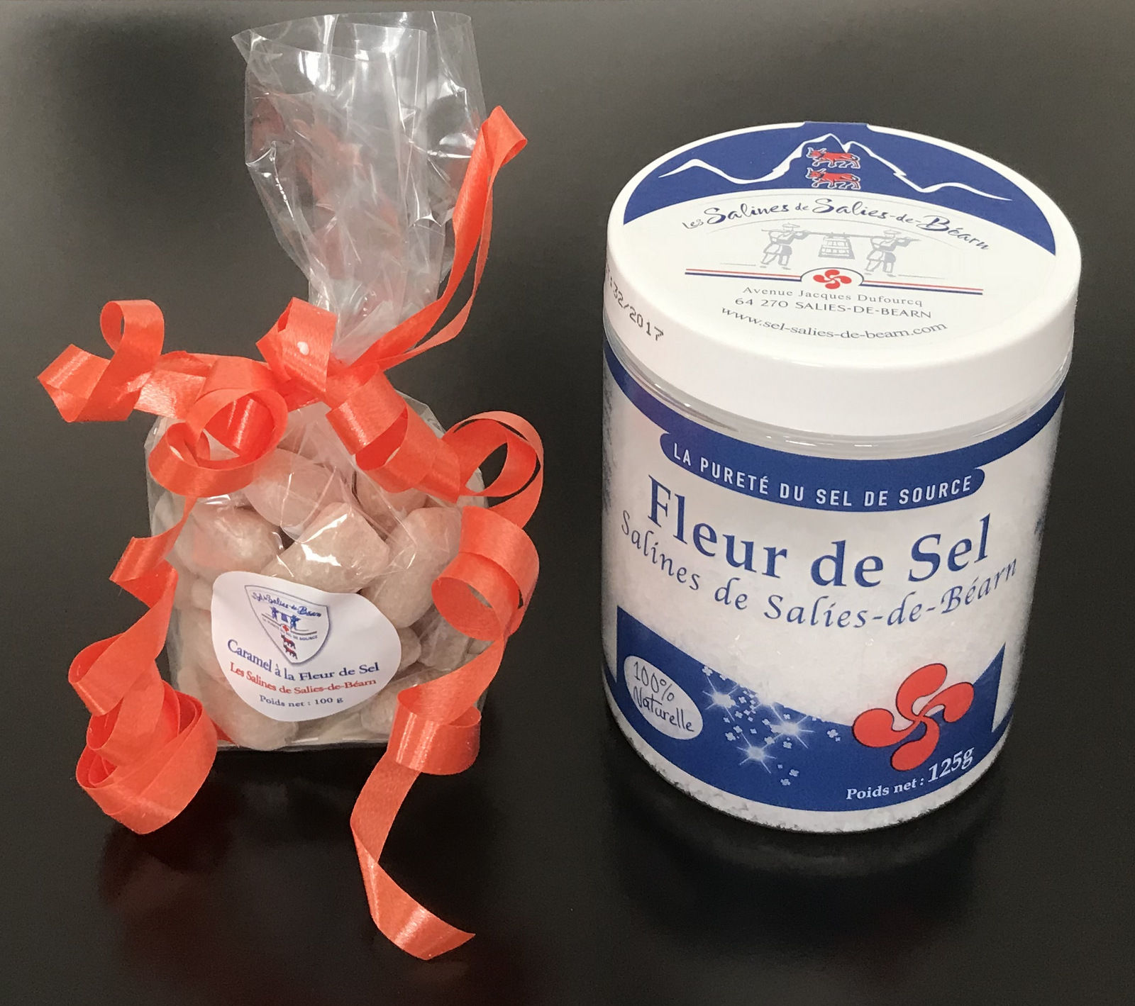 サリスドベアルヌ塩の花～塩キャラメル１袋付き！