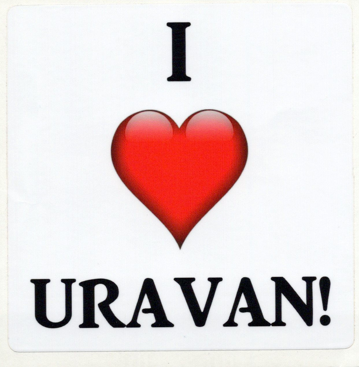Uravan Sticker