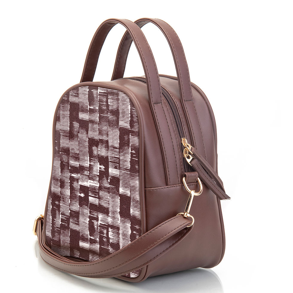 الصورة المصغرة: Top Handle Satchel Handbag for Women-Irregular Stripes Tie Dye