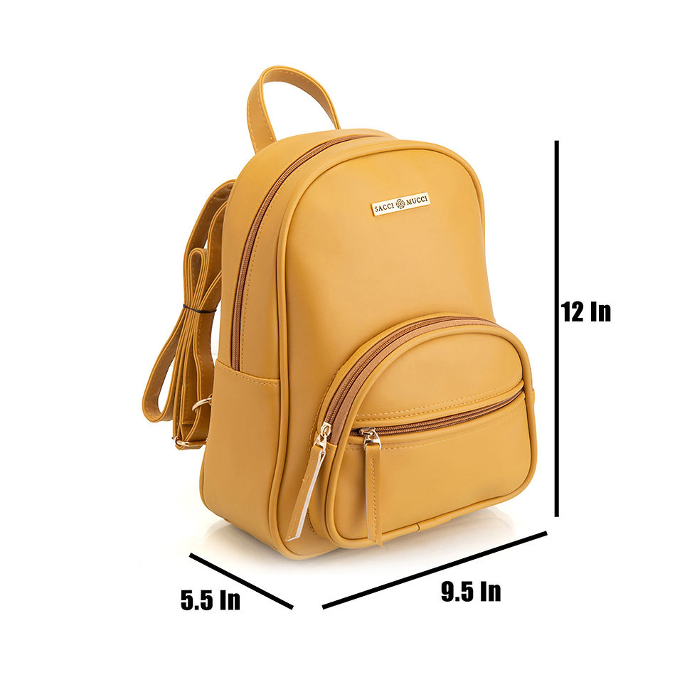 थंबनेल: Mini Backpack -Mustard