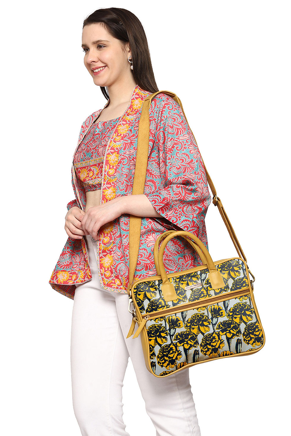 Thumbnail: 14 inch Laptop Messenger Bag -Marigold