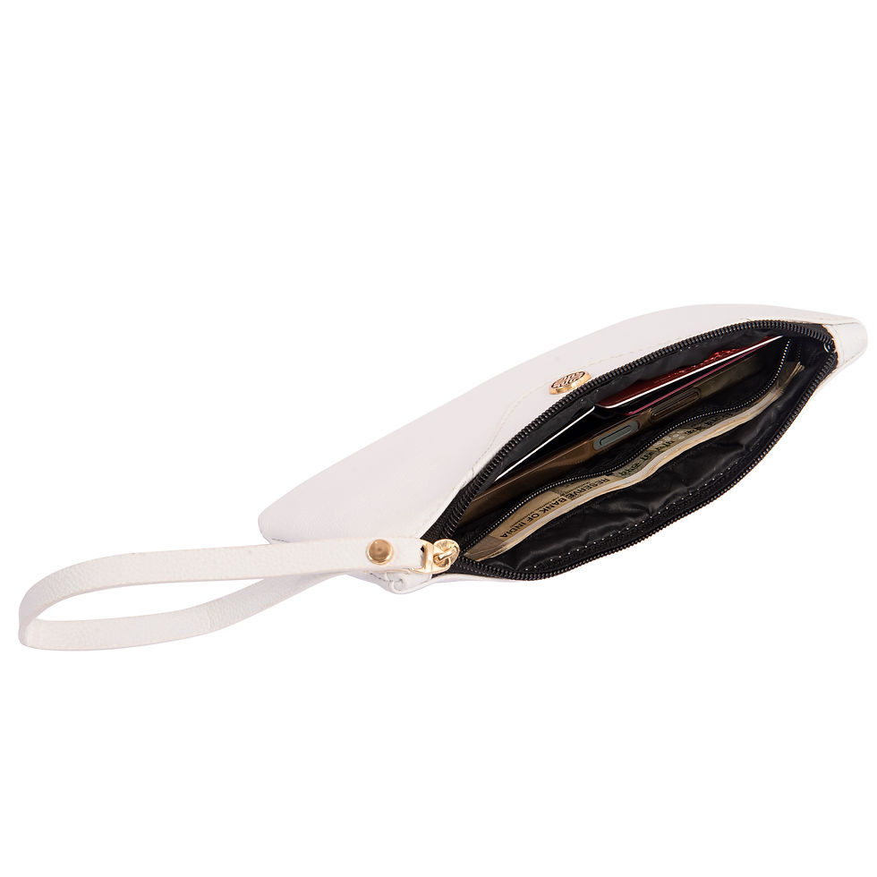 Miniature : Micromucci Faux Leather Wristlet Wallet Clutch