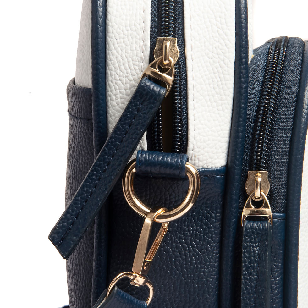 Miniatura: SACCI MUCCI Minimucci Travel Medium Faux Leather Crossbody Bag