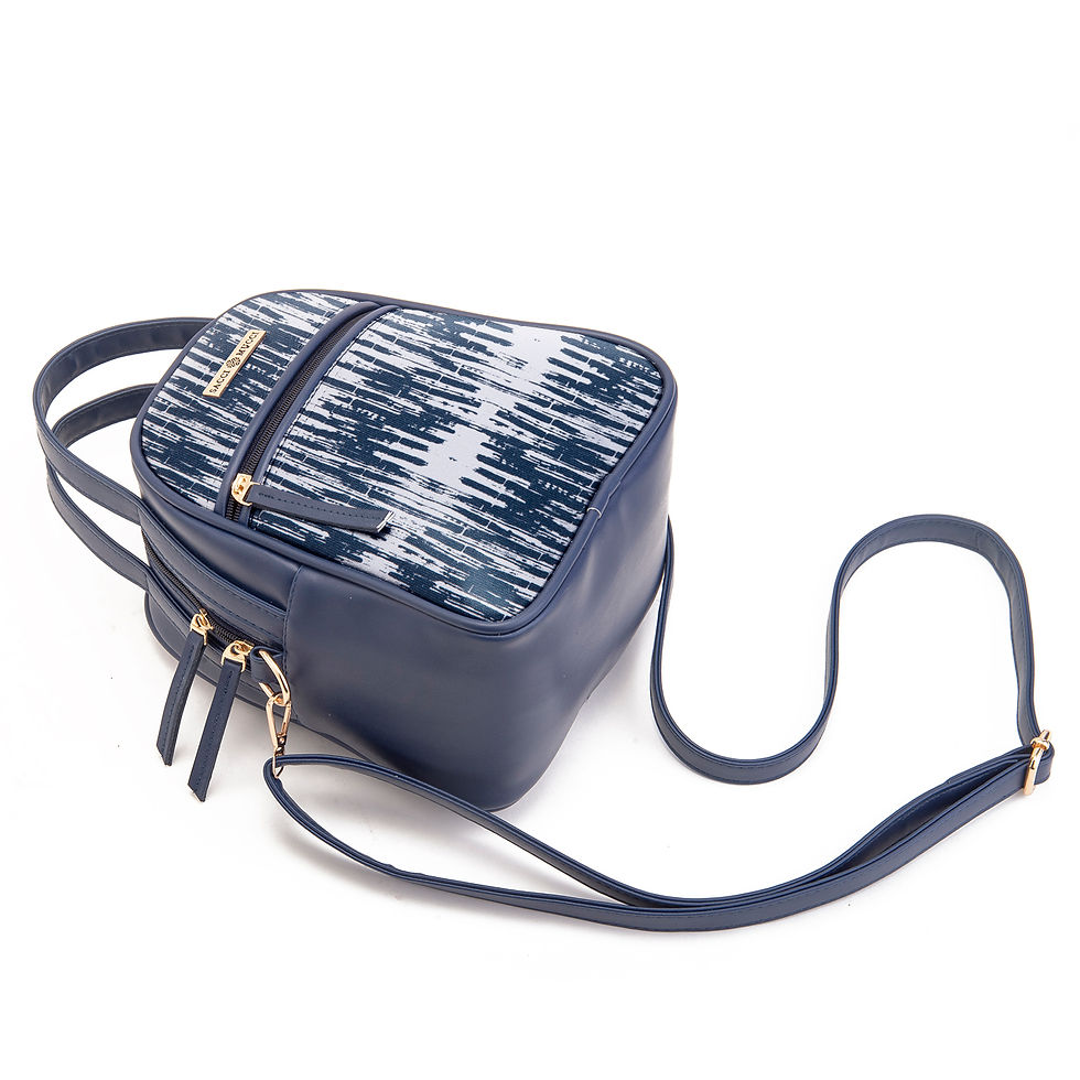 サムネイル： Top Handle Satchel Handbag for Women-Bamboo Tie Dye