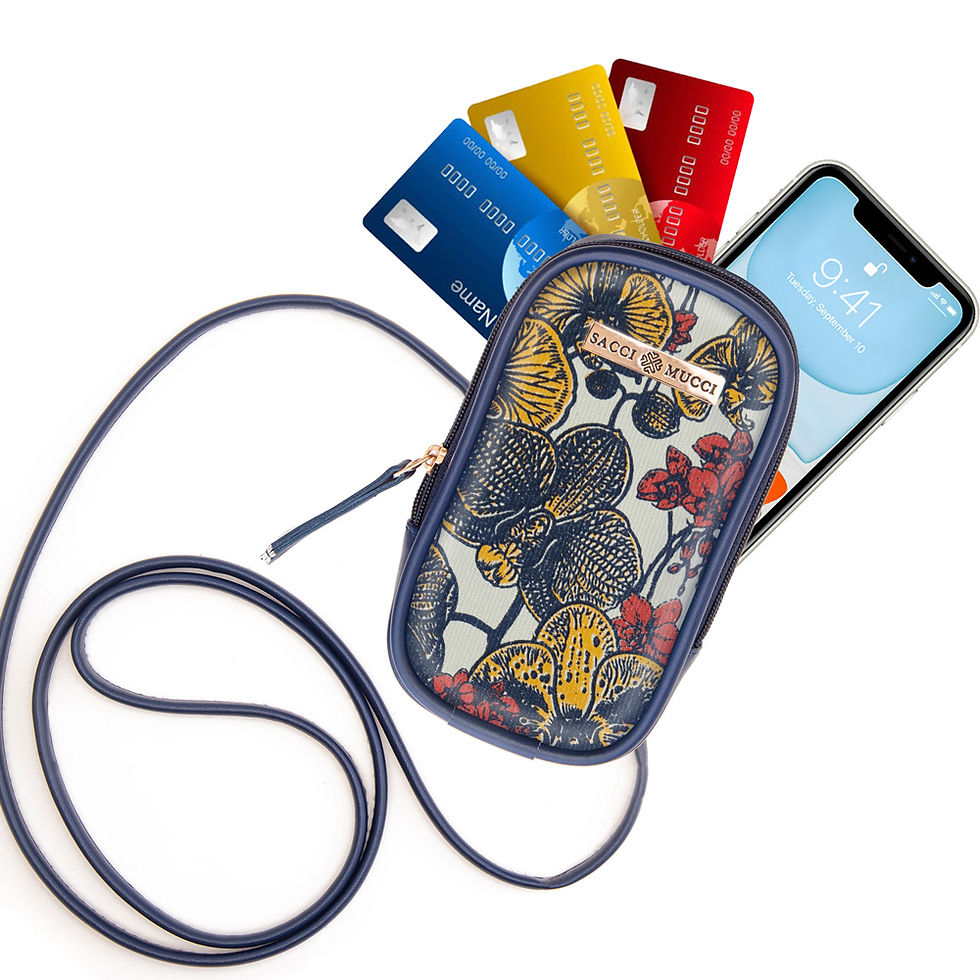 Miniature : Mobile Pouch Sling/Cross-body Bags-Orchid
