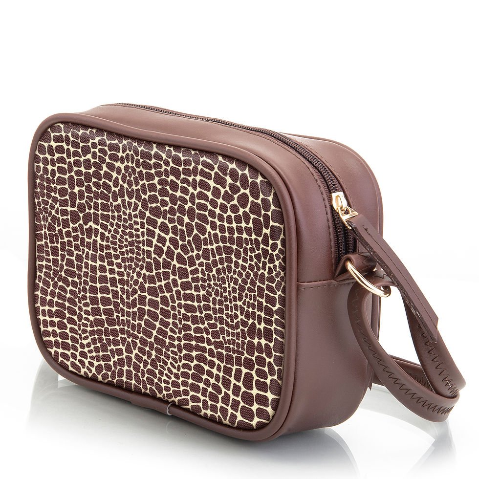 Миниатюра: Women's Boxy Sling Bag/Cross-body Bags-Alligator Print