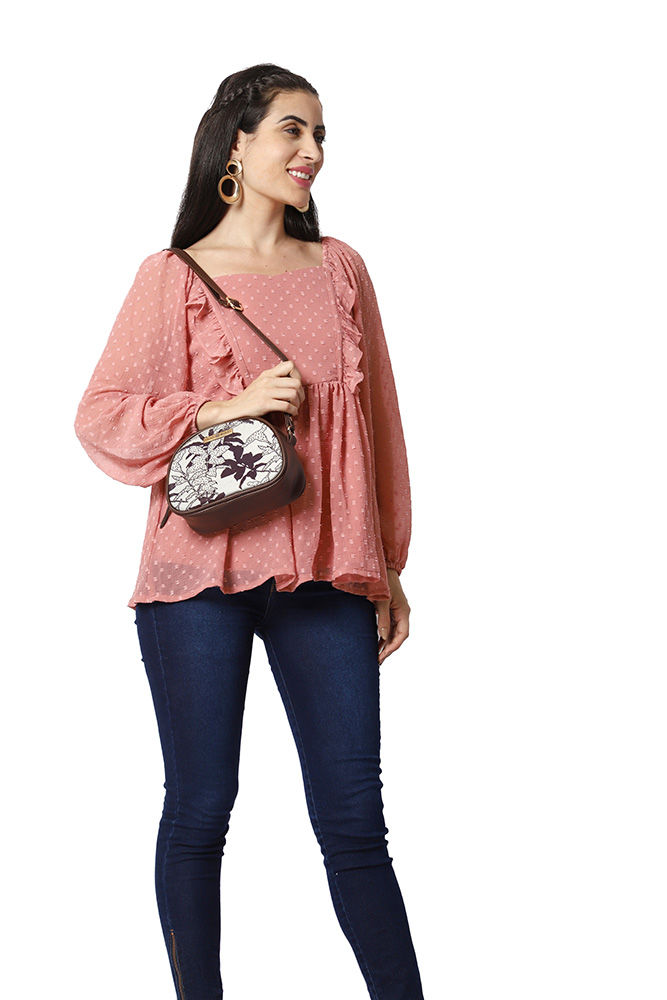 Miniatura: Women's Rainbow Sling Bag/Cross-body Bags -Allamanda