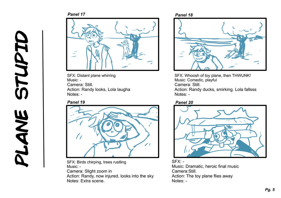 Storyboards (pg. 5)
