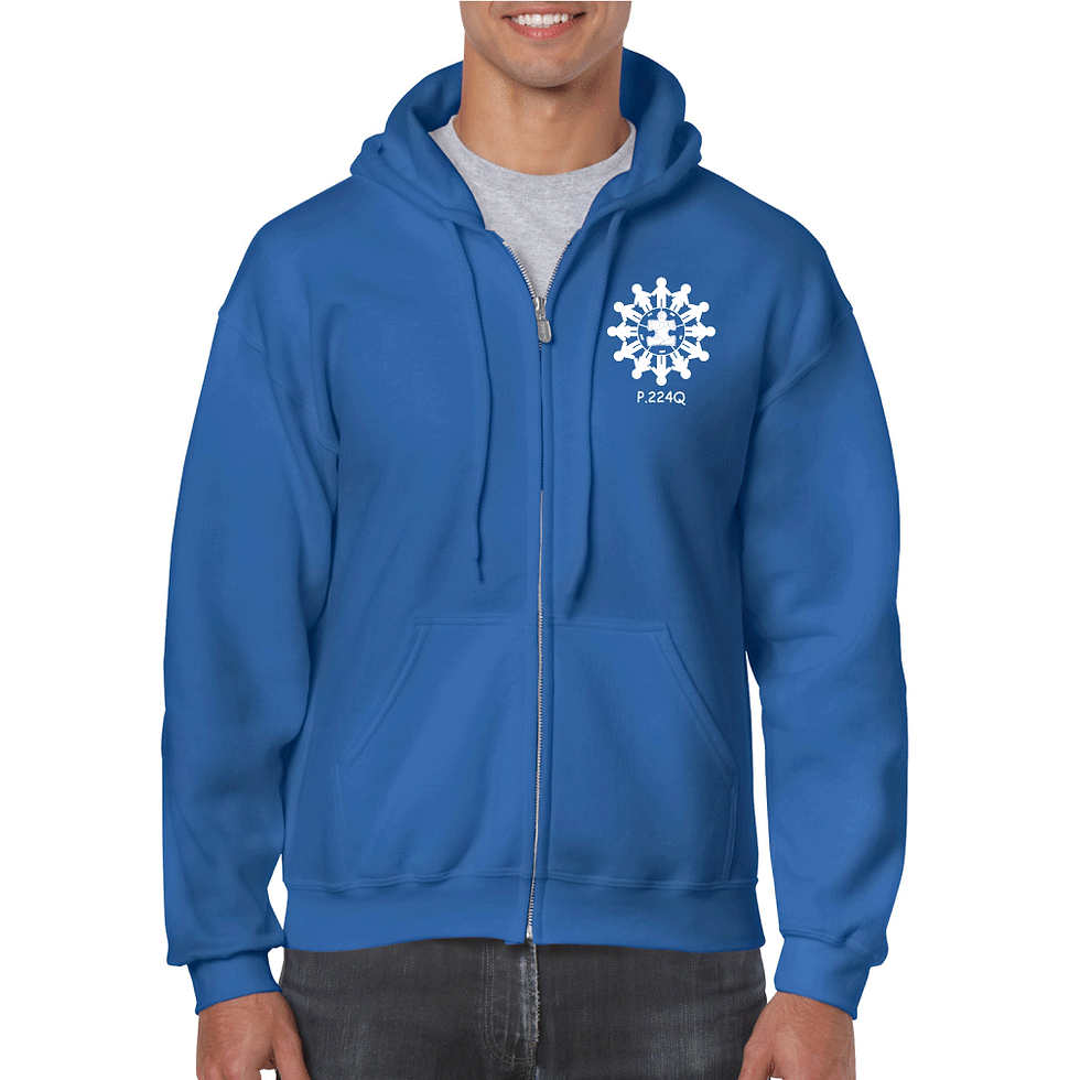 Thumbnail: Puzzle Logo Zip Up