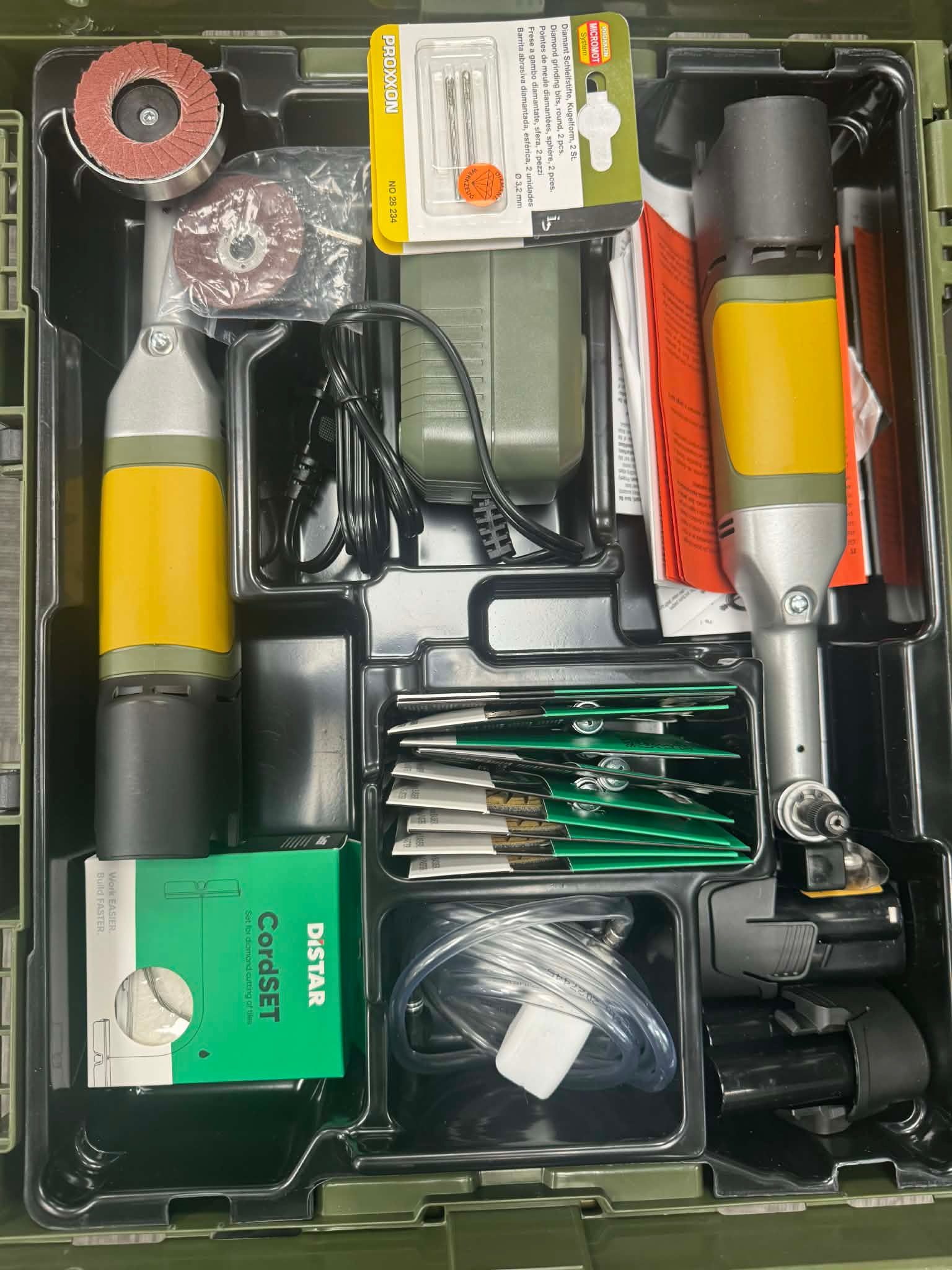 Proxxon - Distar Essentials Kit | 18-piece tool set