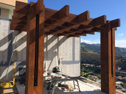 Pergolado Corten