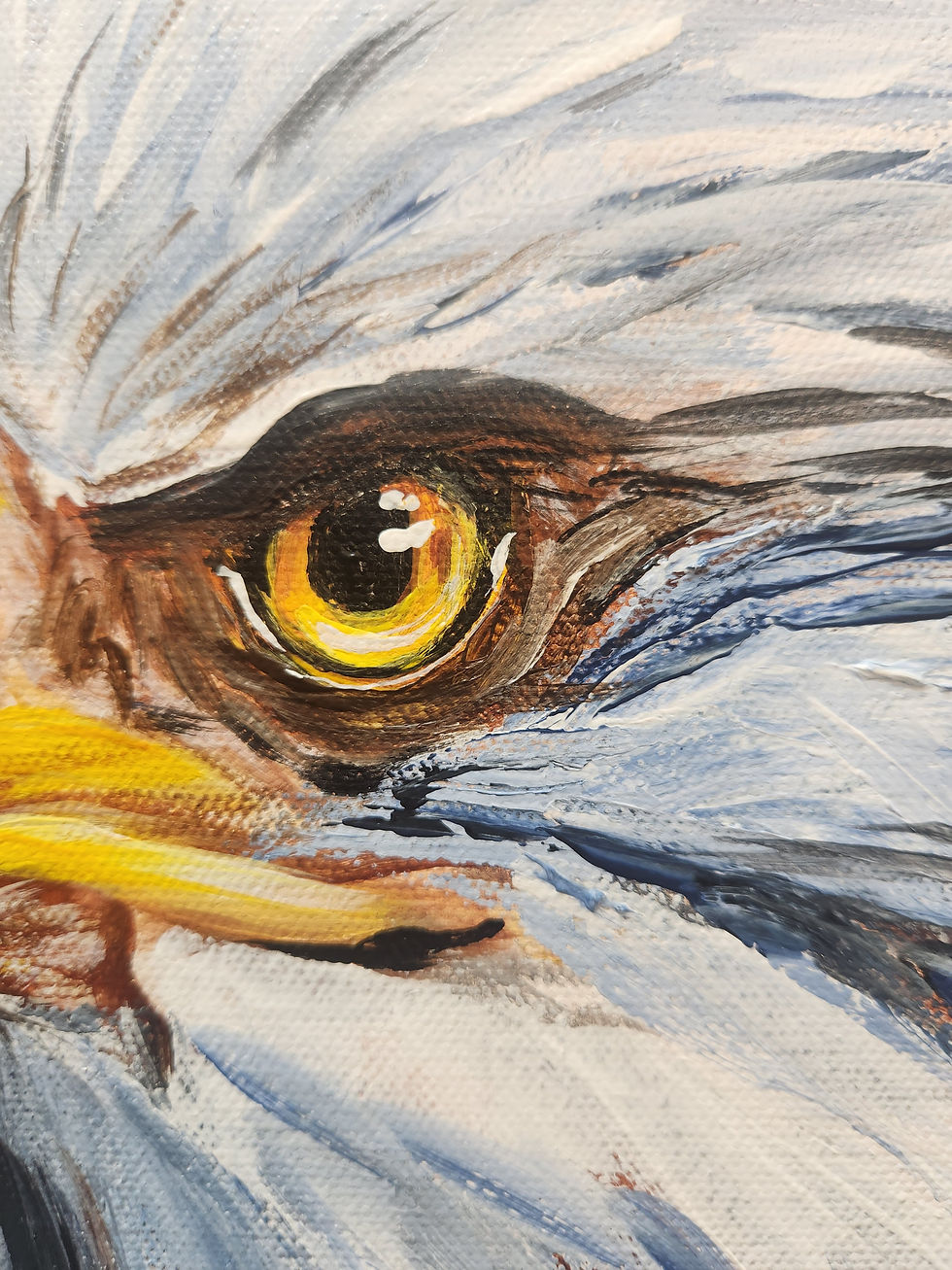 Thumbnail: "Guardian of Liberty" 12x12x1.5"