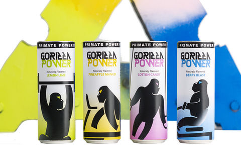 Gorilla Power Pre-Workout Olivia Olive Monique Mignon Design