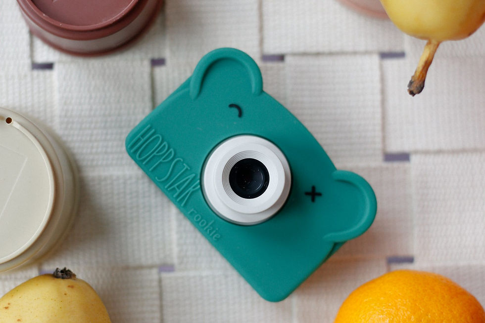 Miniatură: Aparat foto video digital pentru copii - Hoppstar Rookie Bear Green