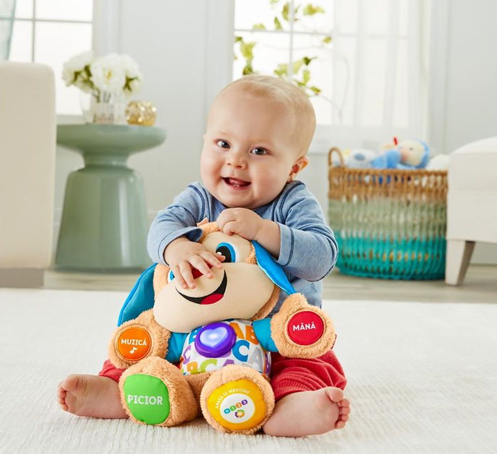 Miniatură: CATELUSUL VORBITOR SI EDUCATIV LIMBA ROMANA FISHER PRICE
